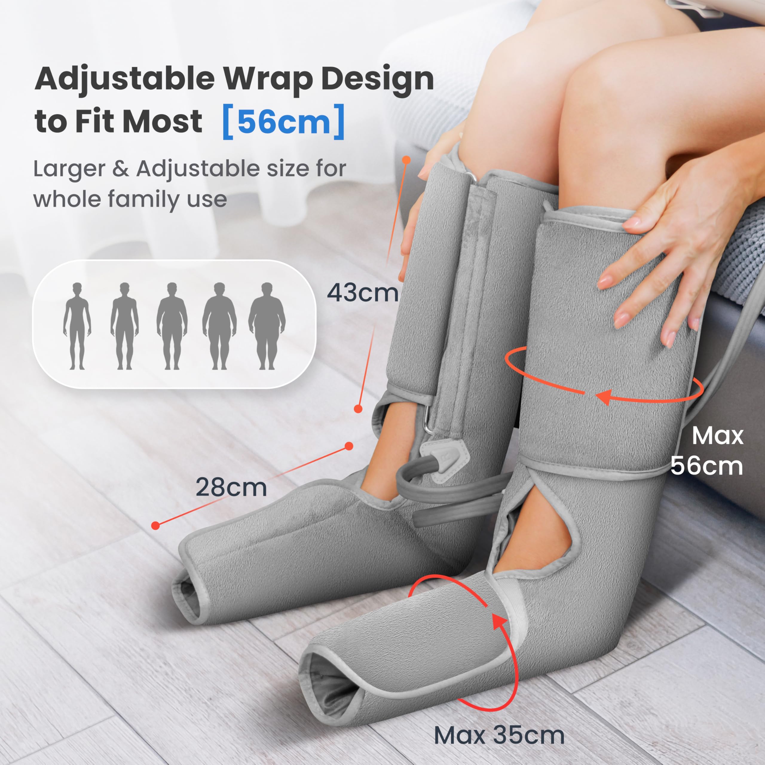 comfier-beinmassageger-t-kompression-w-rme-fu-waden image 6