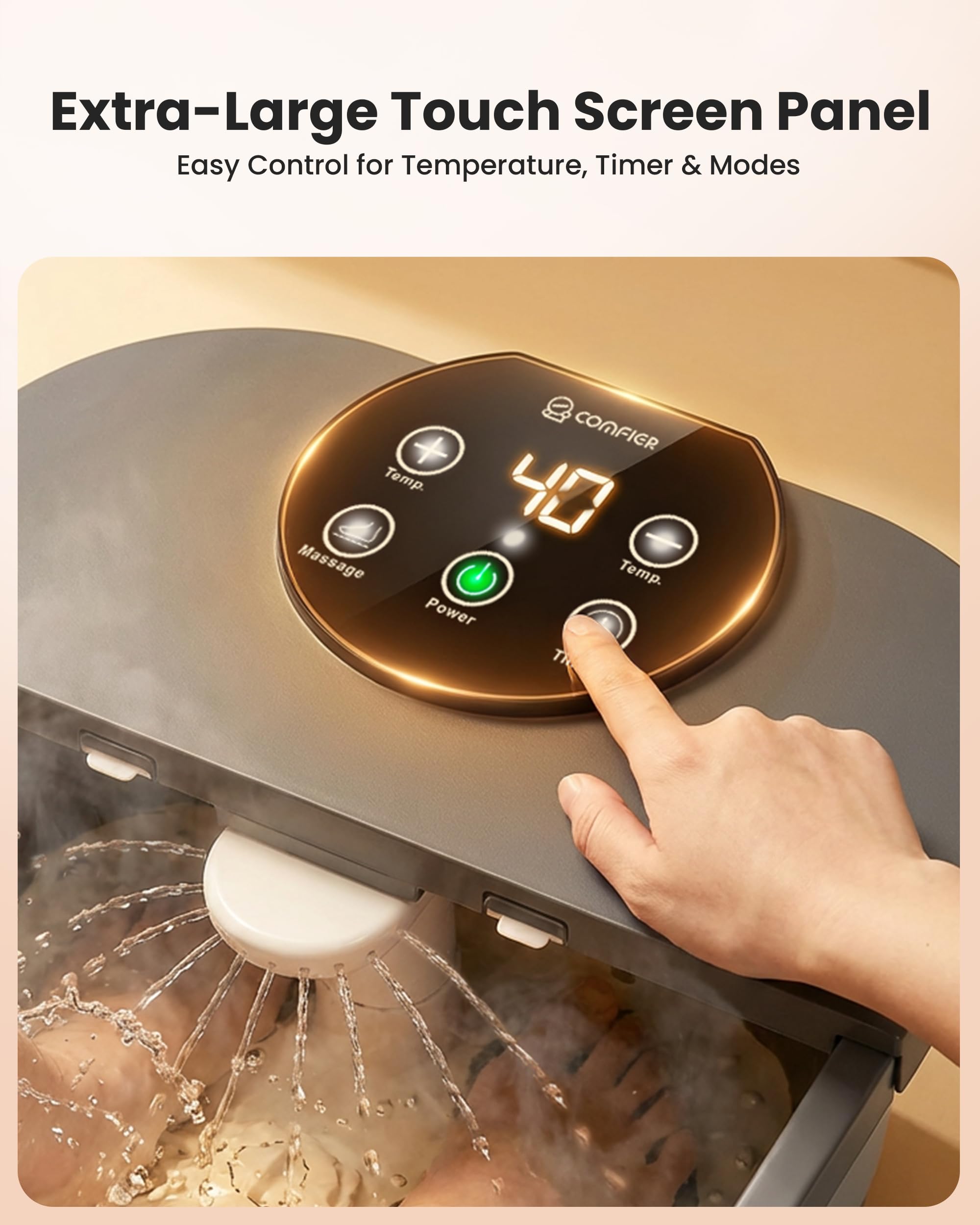 comfier-fu-bad-elektrisch-klappbar-mit-heizung-und-massage image 7