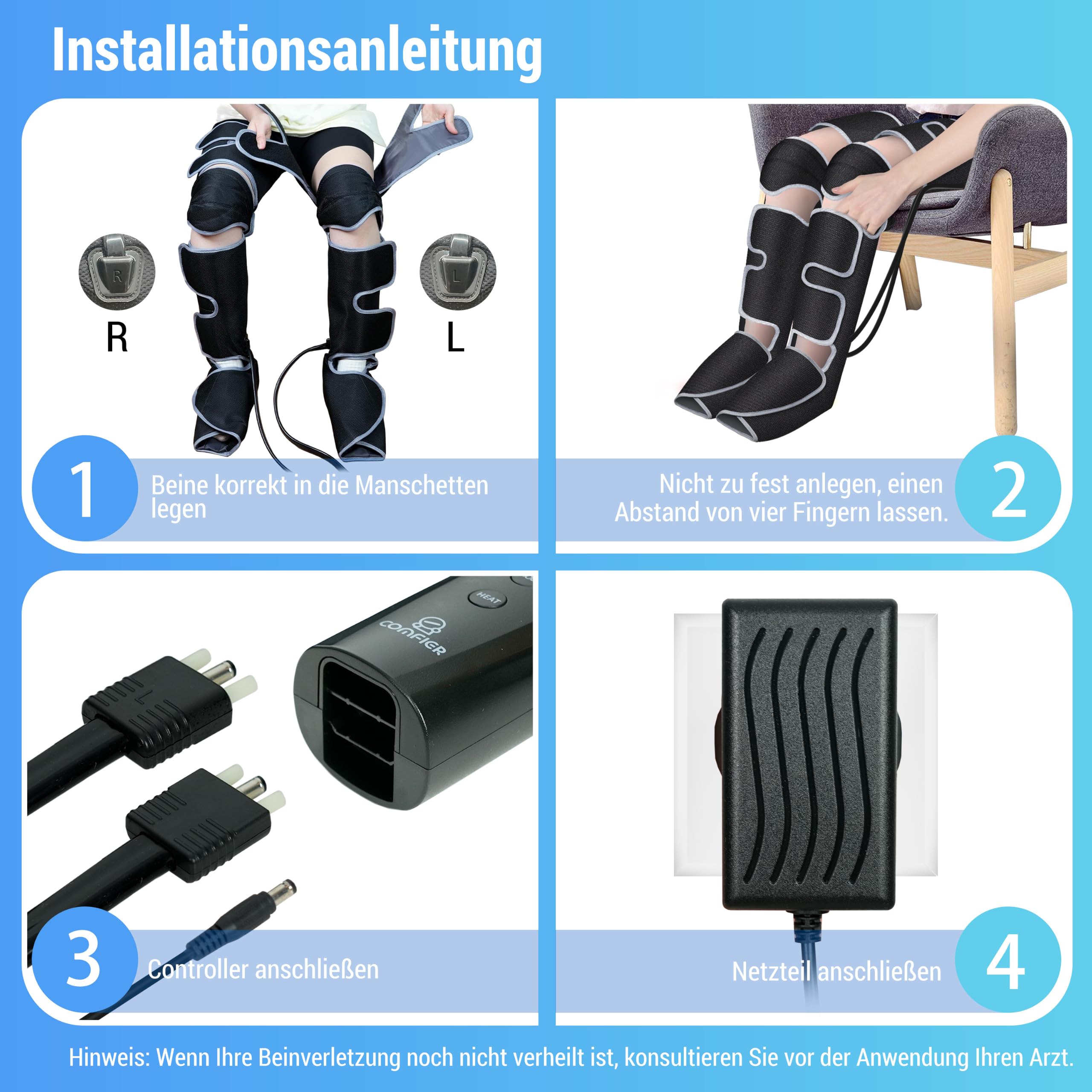 comfier-foot-knee-beinmassageger-t-w-rme-kompression image 5