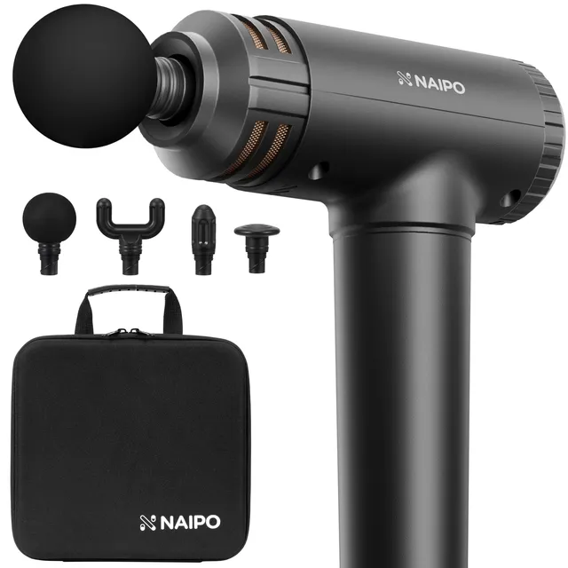 naipo-npmgun-k5-massagepistole-10-stufen-leise-mit-usb-c image 1