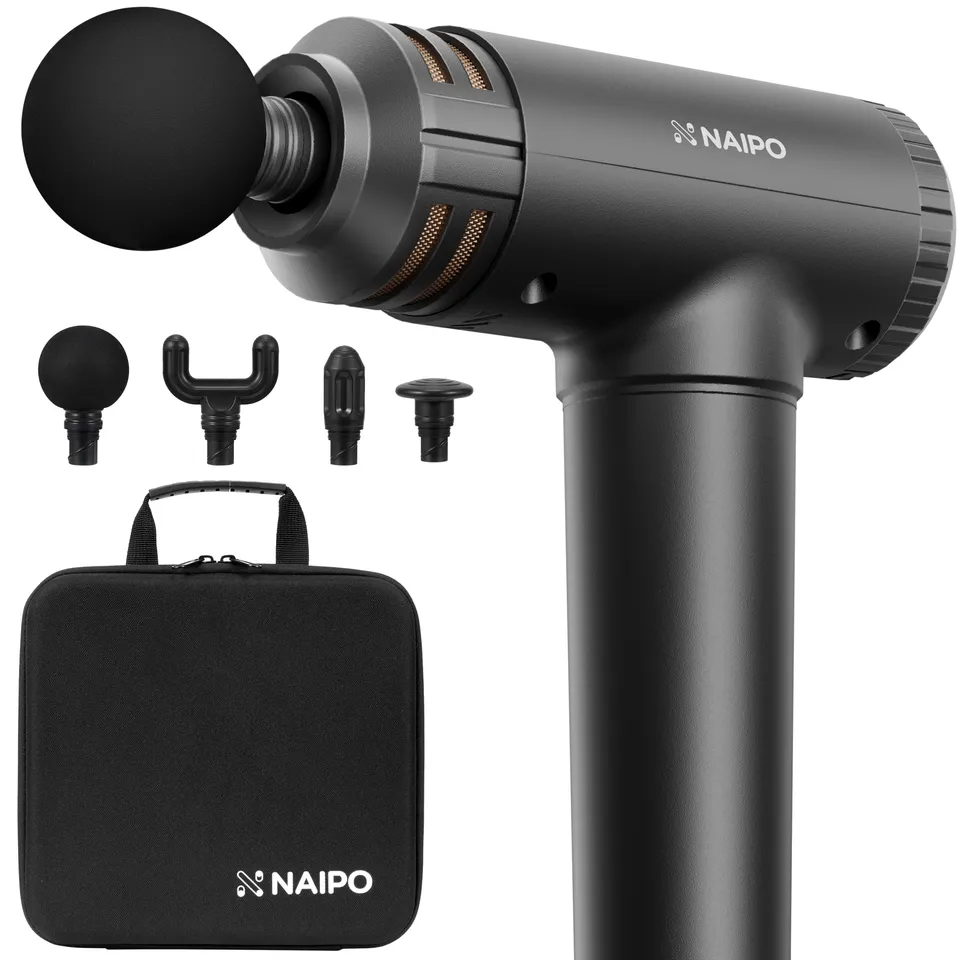 naipo-npmgun-k5-massagepistole-10-stufen-leise-mit-usb-c image 1