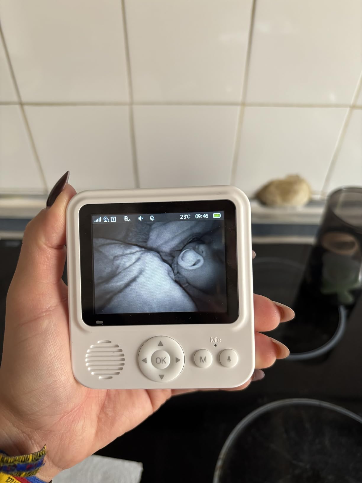 Zuverlässiges Babyfon mit gutem Bild