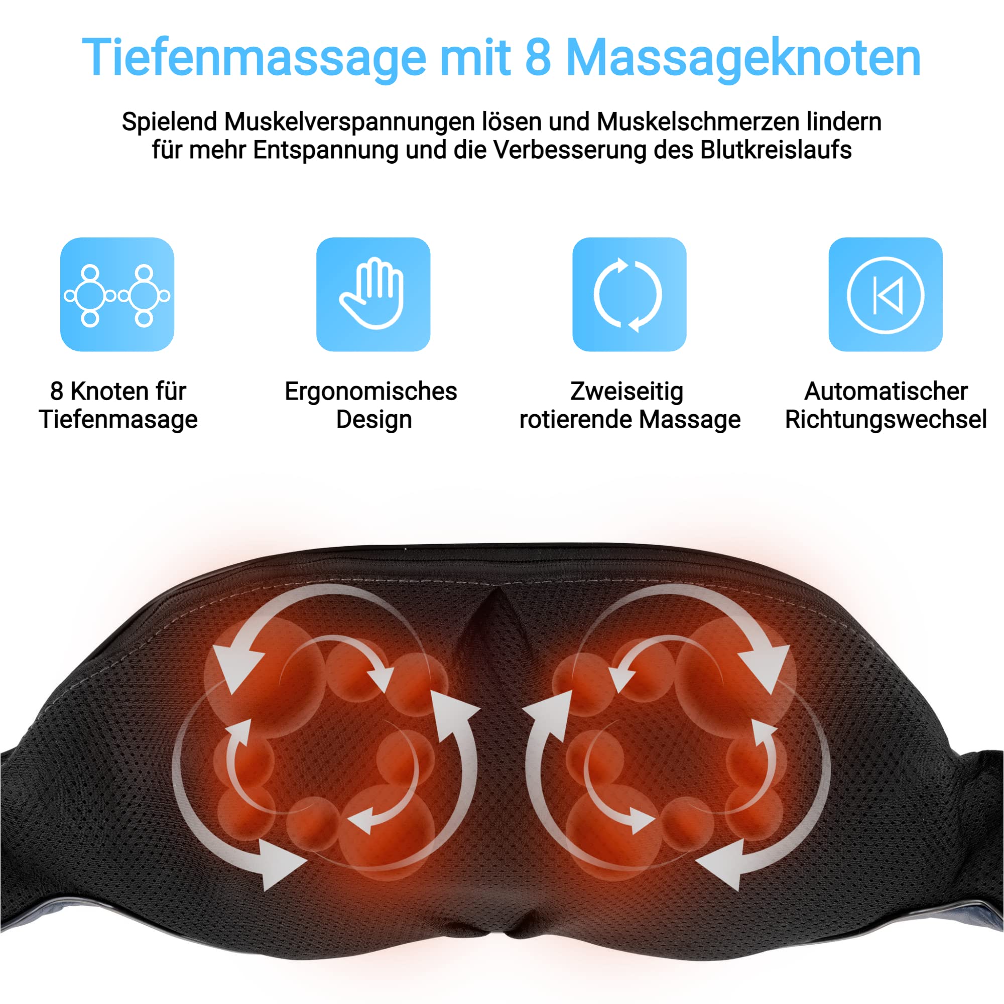 fitleap-nackenmassageger-t-shiatsu-dunkelblau-mit-w-rme image 4