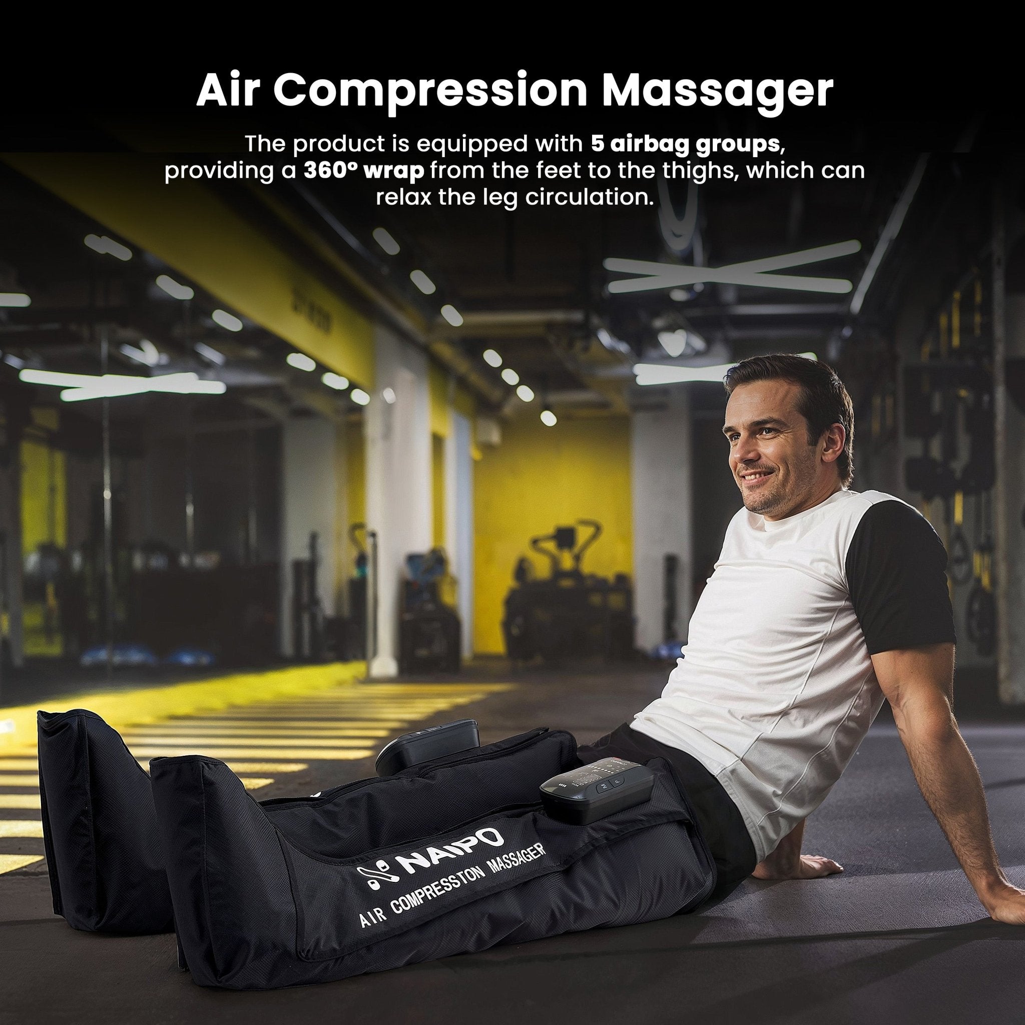 naipo-mgf-301-kompressionsstiefel-beinmassageger-t-mit-akku image 2
