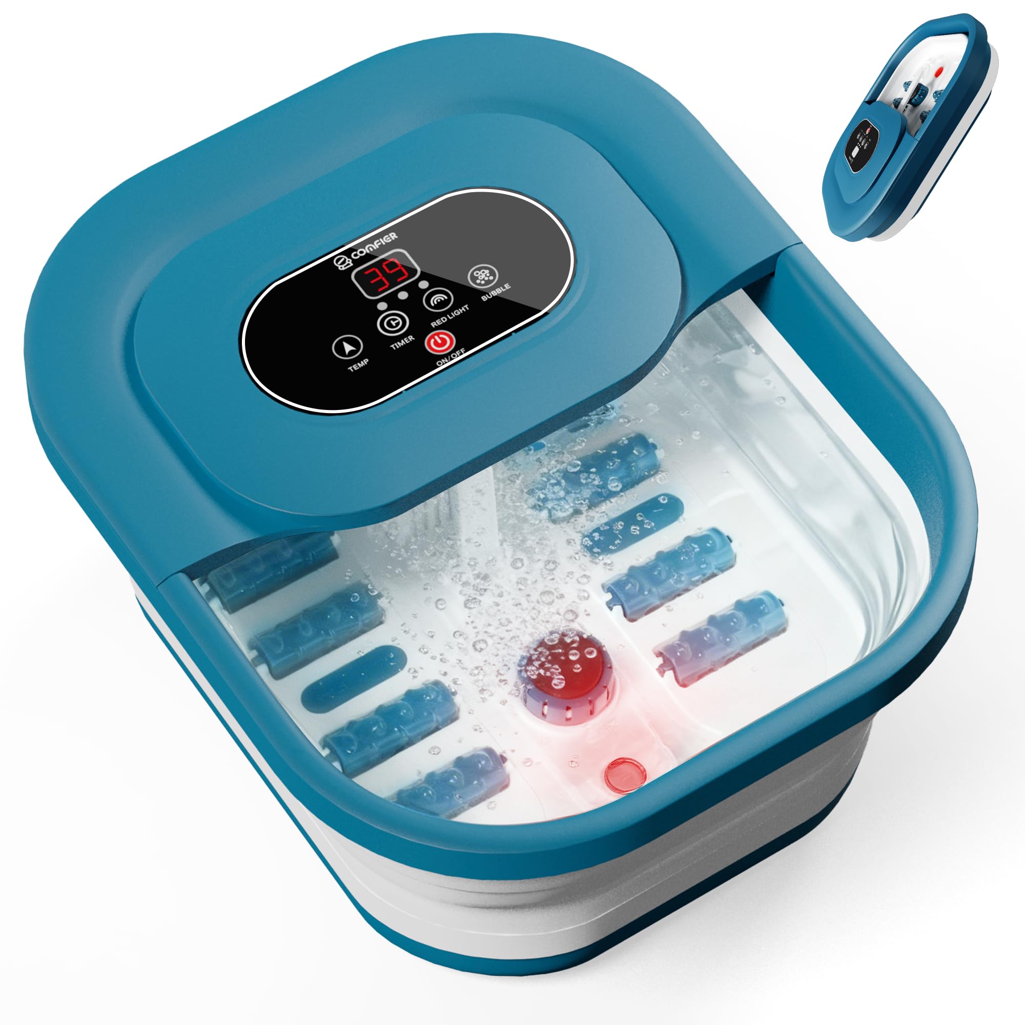 comfier-fu-bad-massageger-t-blau-faltbar-mit-temperatur image 1