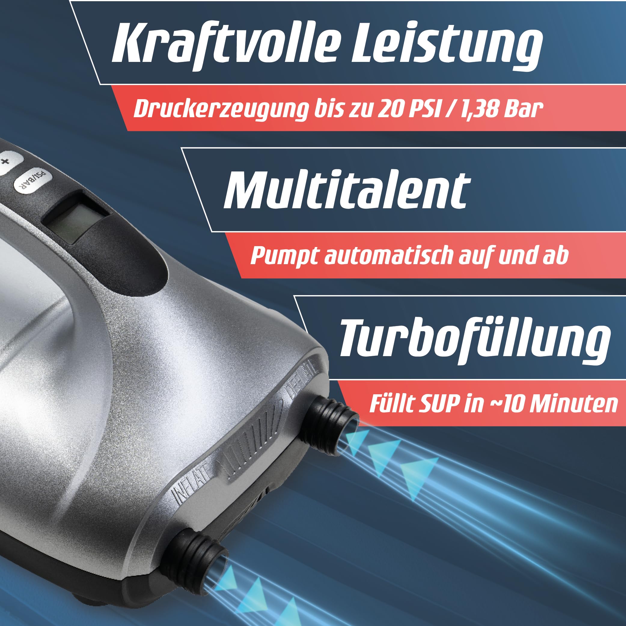 fitleap-stand-up-paddle-sup-pumpe-elektrisch-20-psi-mit-lcd image 2