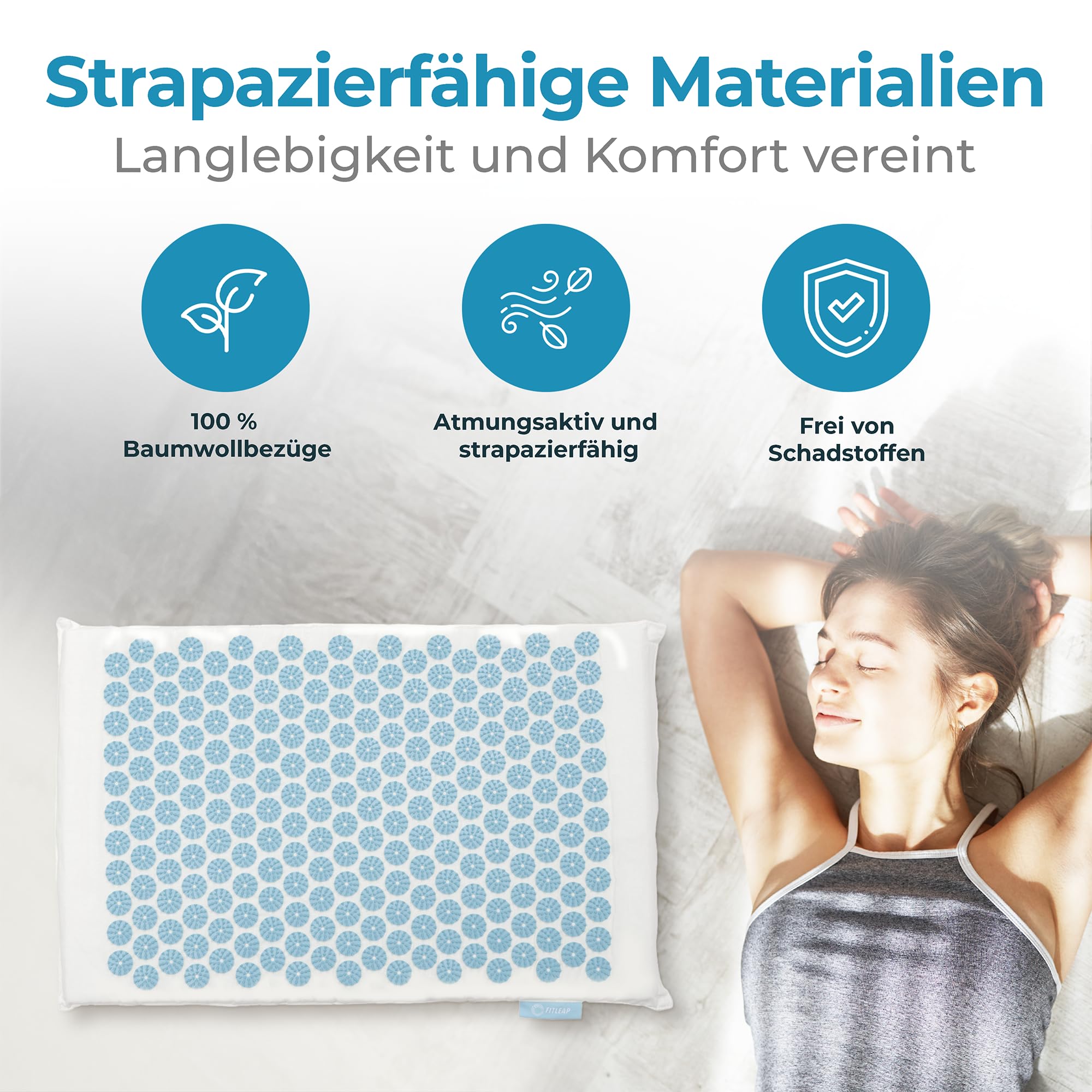 fitleap-akupressurmatte-klassik-mit-kissen-baumwolle-natur-blau image 3