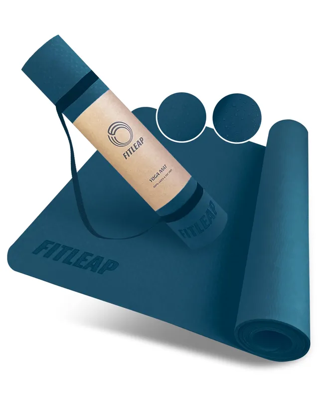 fitleap-yoga-matte-pro-gymnastikmatte-5mm-dunkelblau image 1