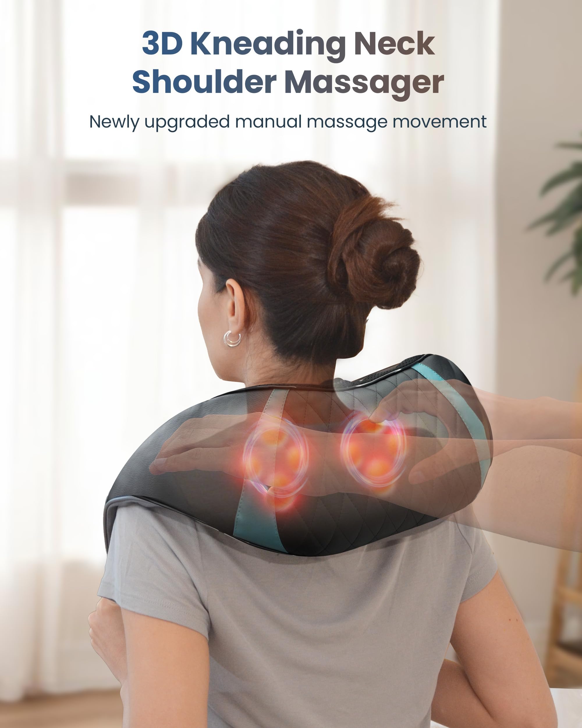 comfier-4d-shiatsu-nackenmassageger-t-kabellos-mit-w-rme image 2