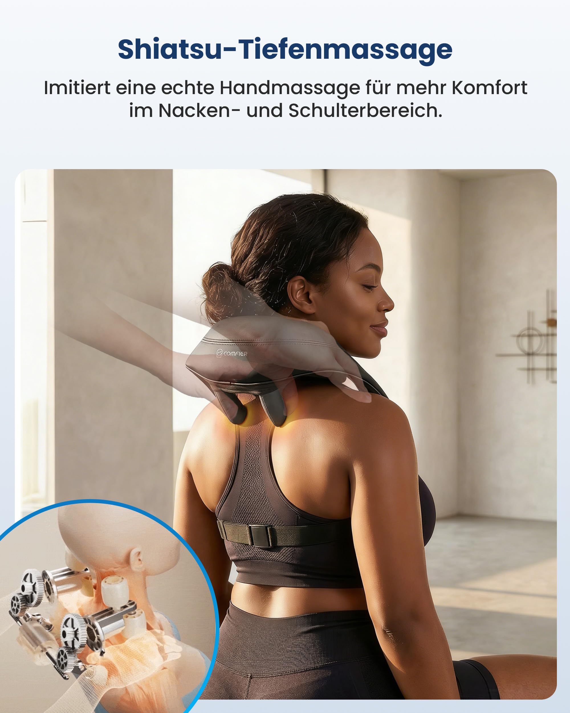comfier-neck-massagers-nackenmassageger-t-mit-w-rme-schwarz image 2