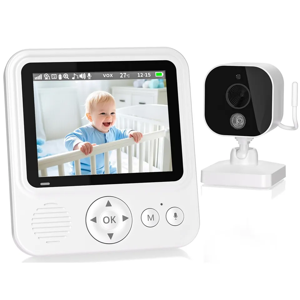 burnnove-baby-monitor-babyphone-mit-kamera-ohne-wlan-720p-nachtsicht image 1