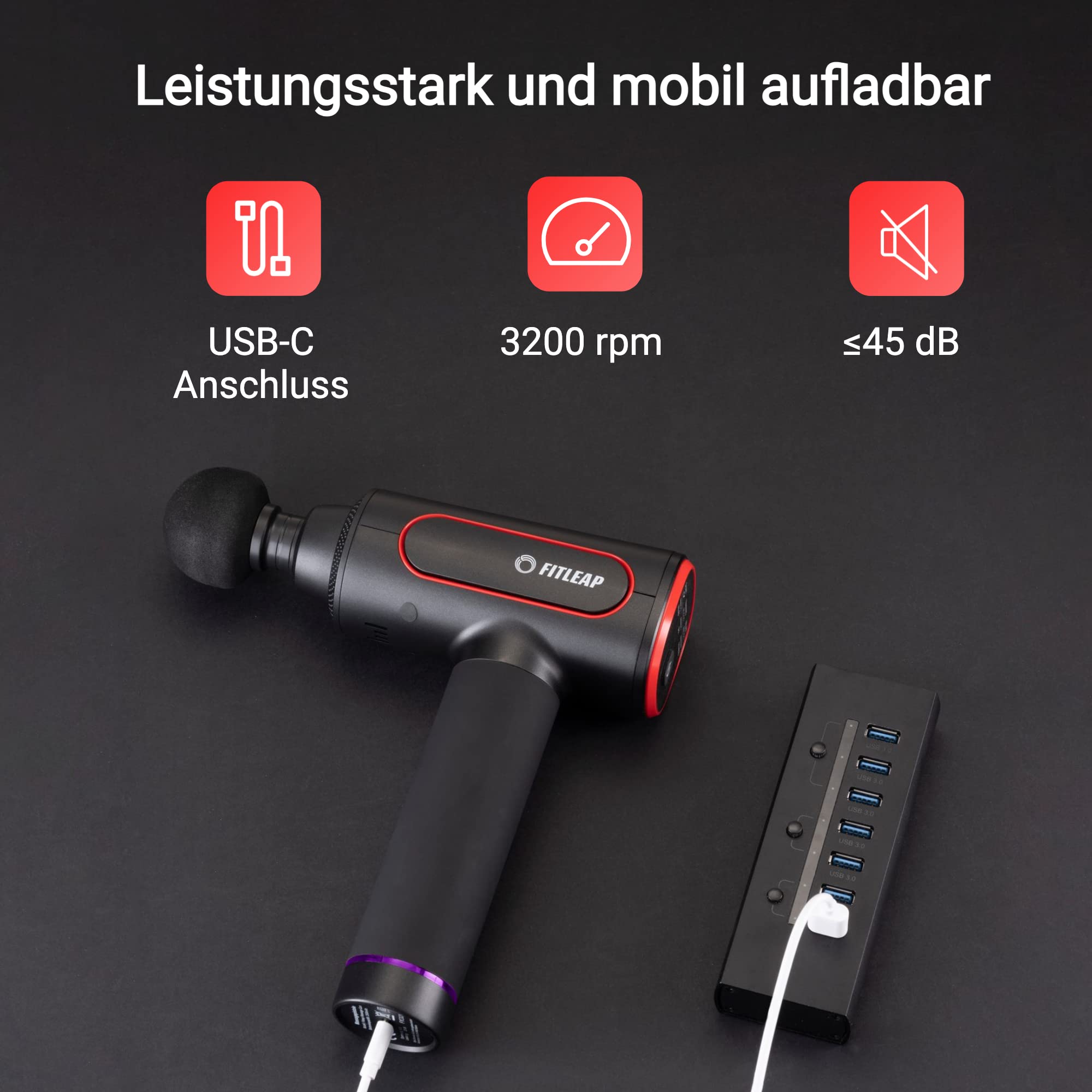 fitleap-massage-gun-pro-massagepistole-6-k-pfe-leise image 2