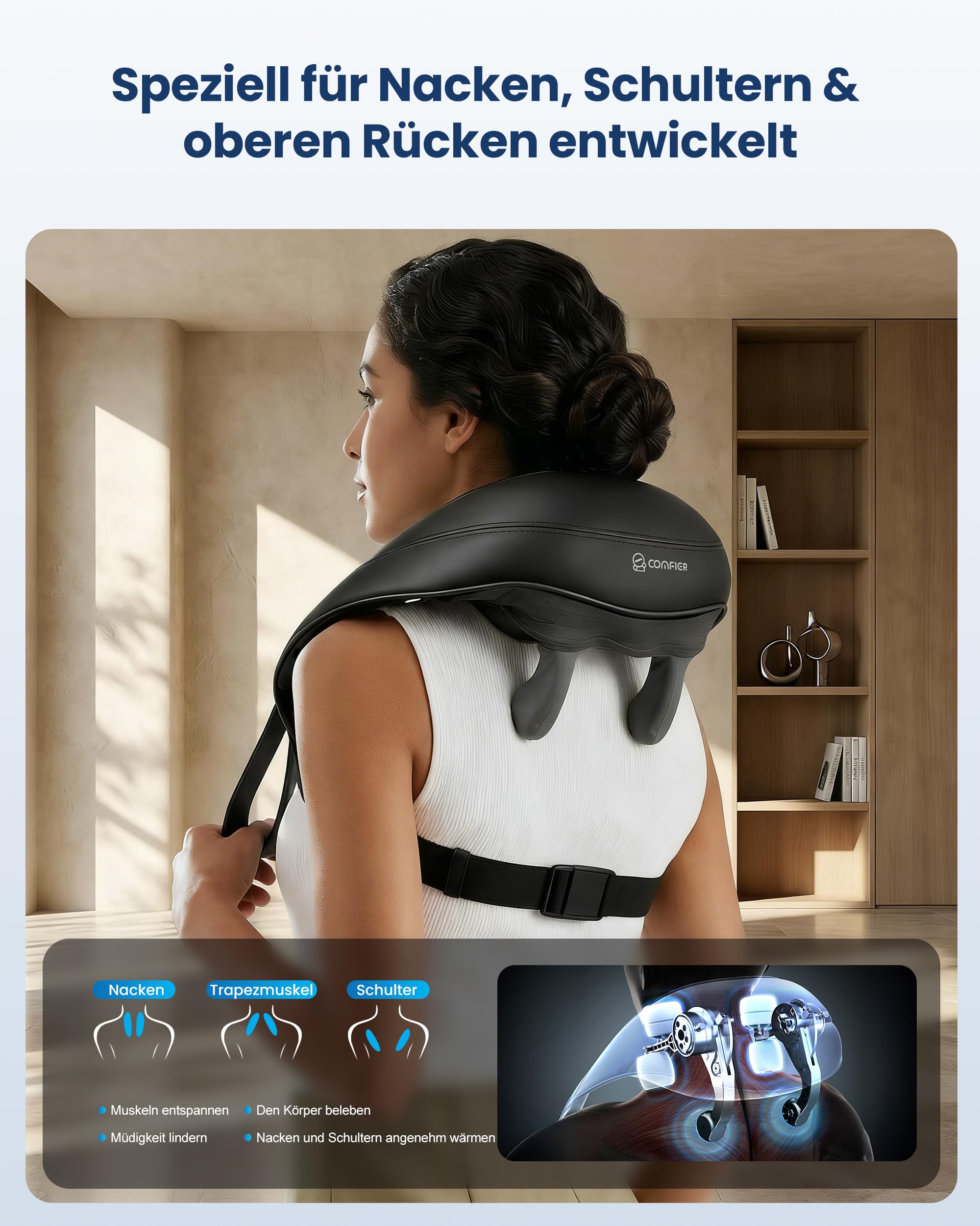 comfier-neck-massagers-nackenmassageger-t-mit-w-rme-schwarz image 6