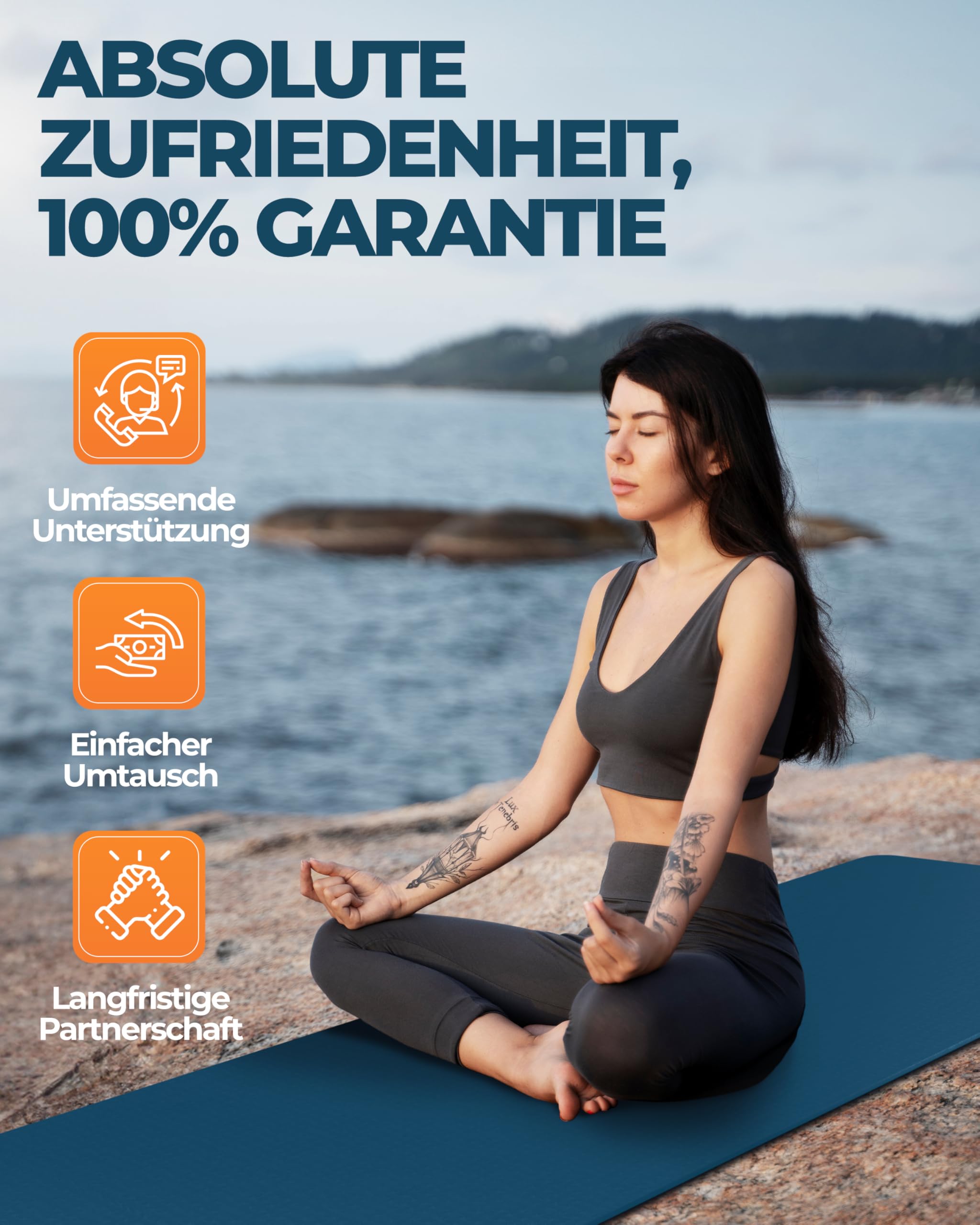fitleap-yoga-matte-pro-gymnastikmatte-5mm-dunkelblau image 8