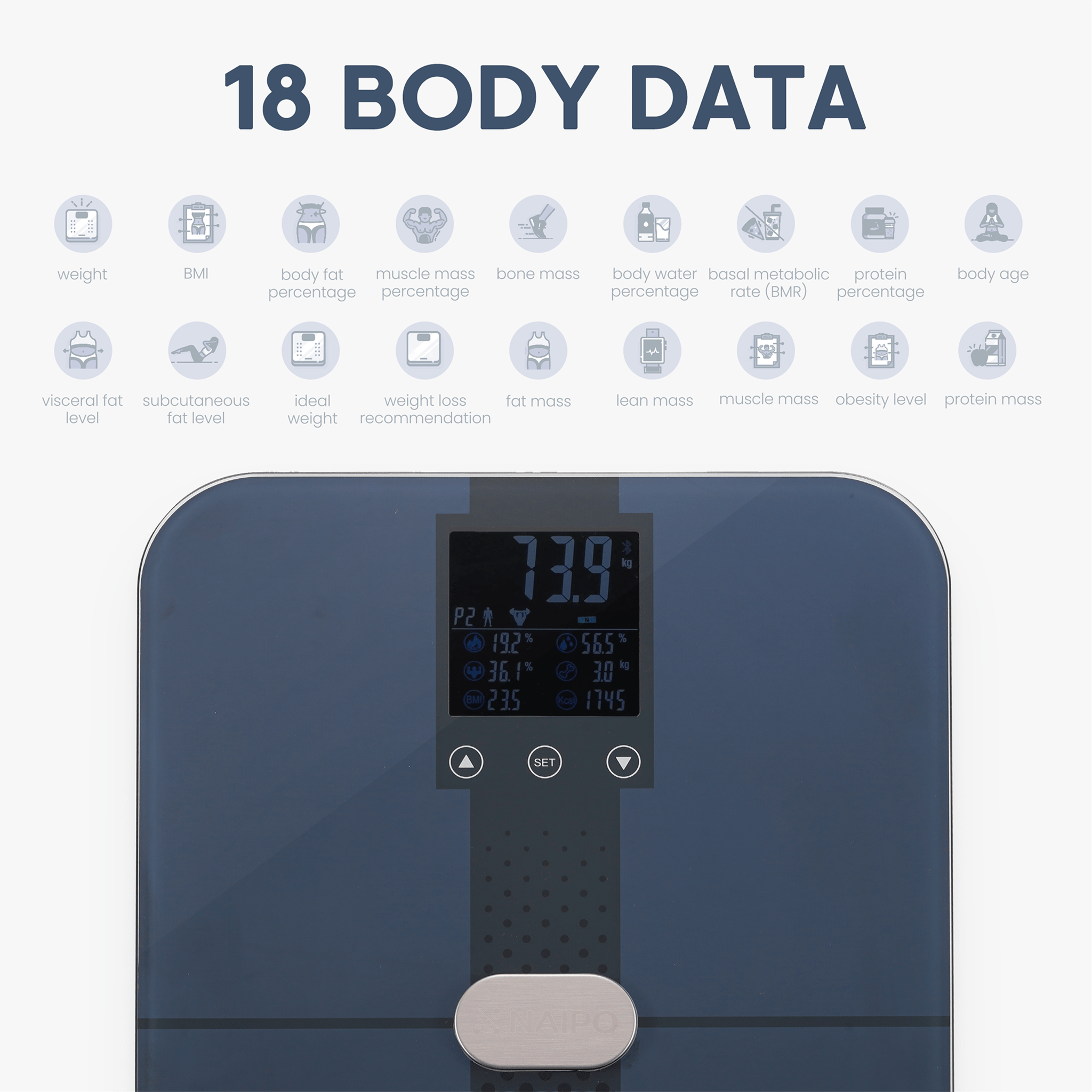 naipo-health-scales-np-bs02-smart-waage-dunkelgrau-mit-bia-technologie image 2