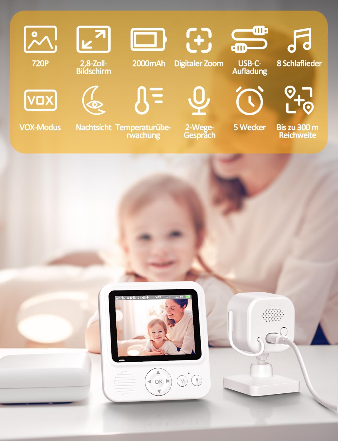 burnnove-baby-monitor-babyphone-mit-kamera-ohne-wlan-720p-nachtsicht image 3