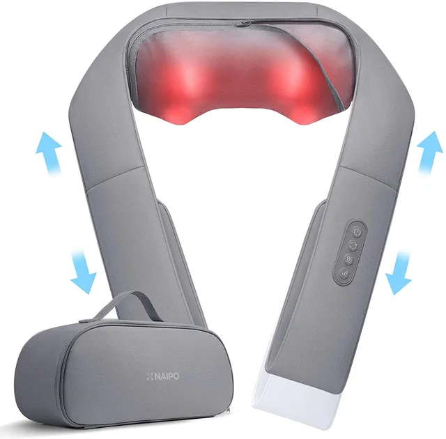 naipo-ocuddle-c1-nackenmassageger-t-schulter-mit-w-rme-grau image 1