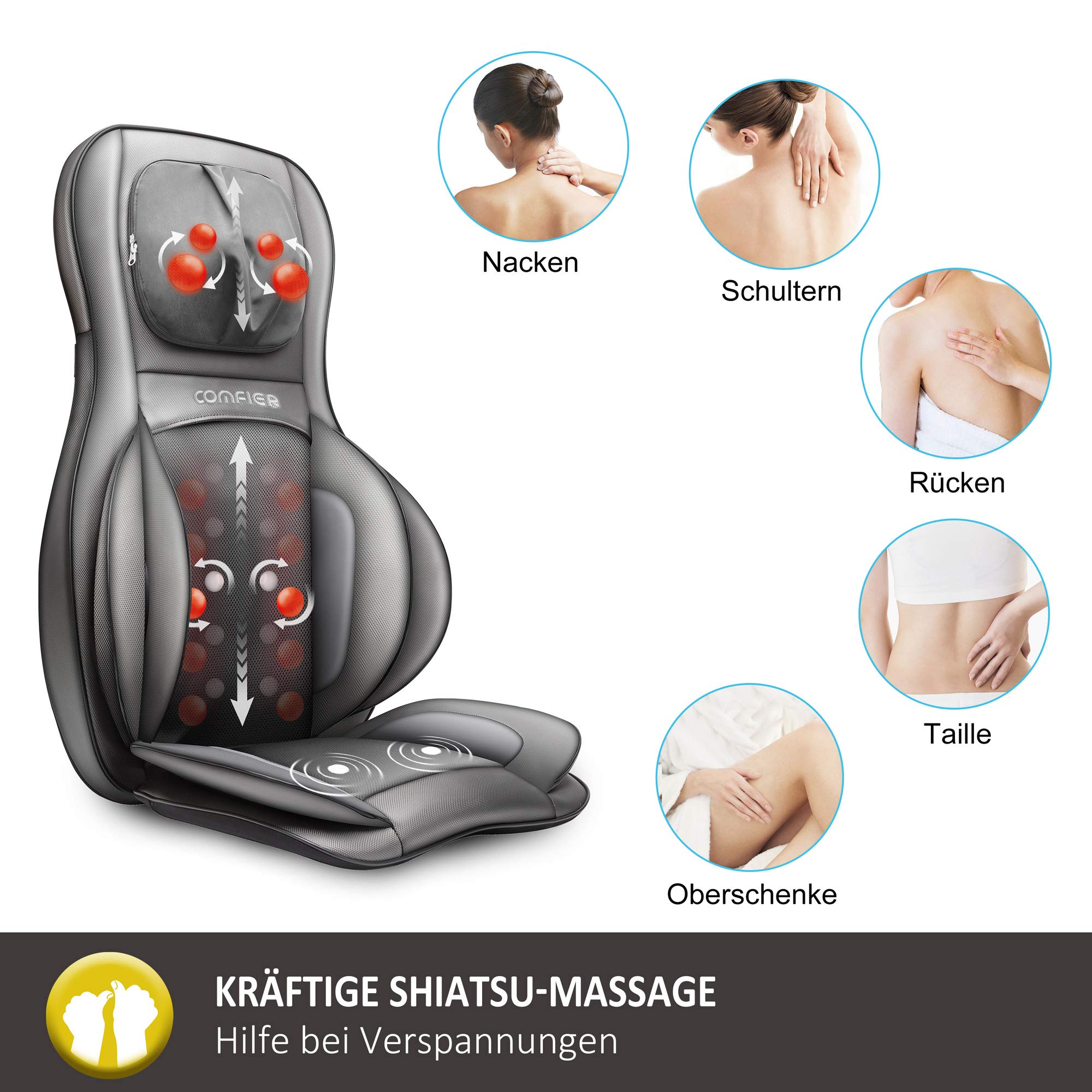 comfier-shiatsu-massagesitzauflage-mit-w-rme-3d-rollen-vibration image 2