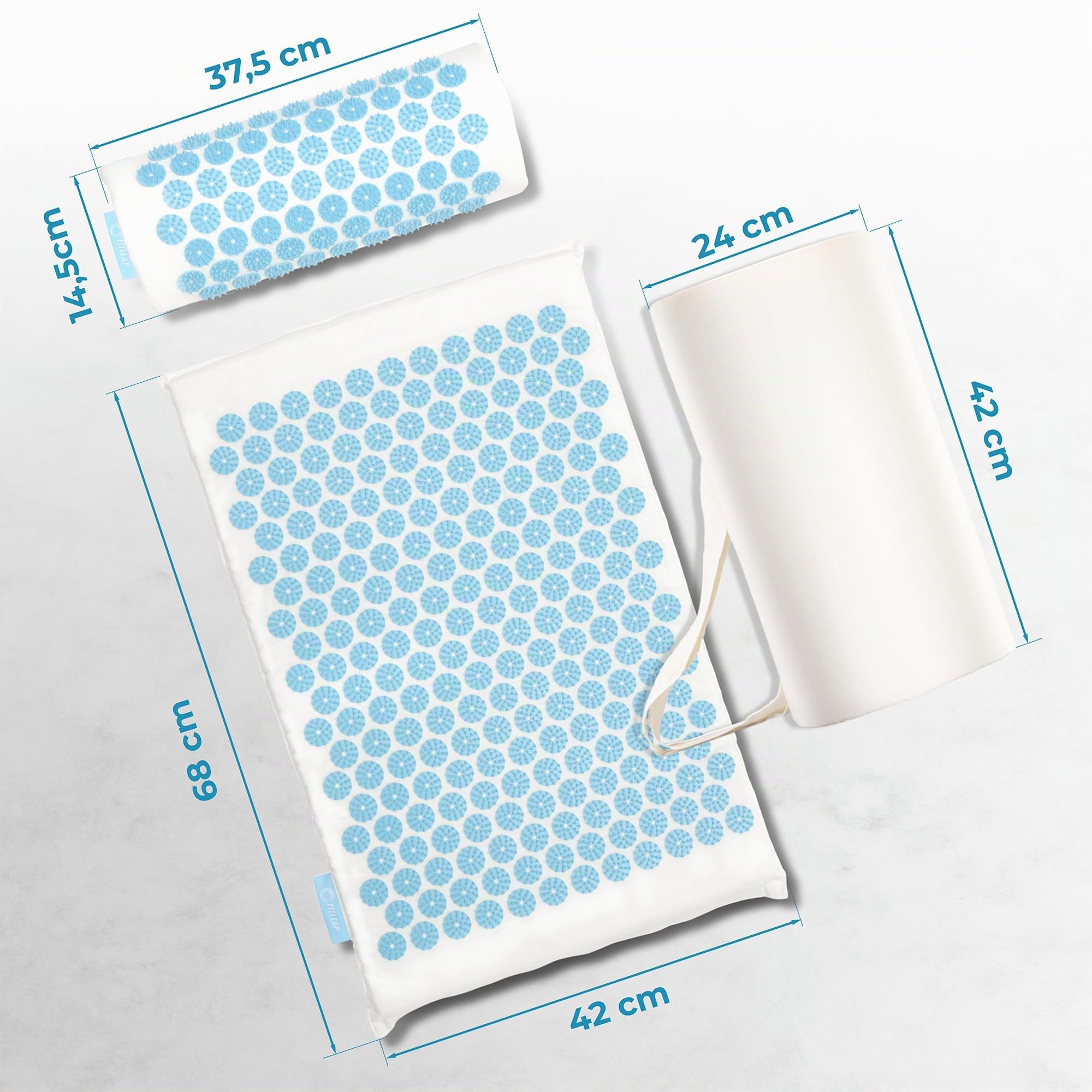 fitleap-akupressurmatte-klassik-mit-kissen-baumwolle-natur-blau image 7