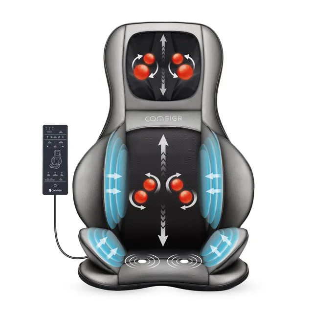 comfier-shiatsu-massagesitzauflage-r-cken-nacken-mit-w-rme image 1