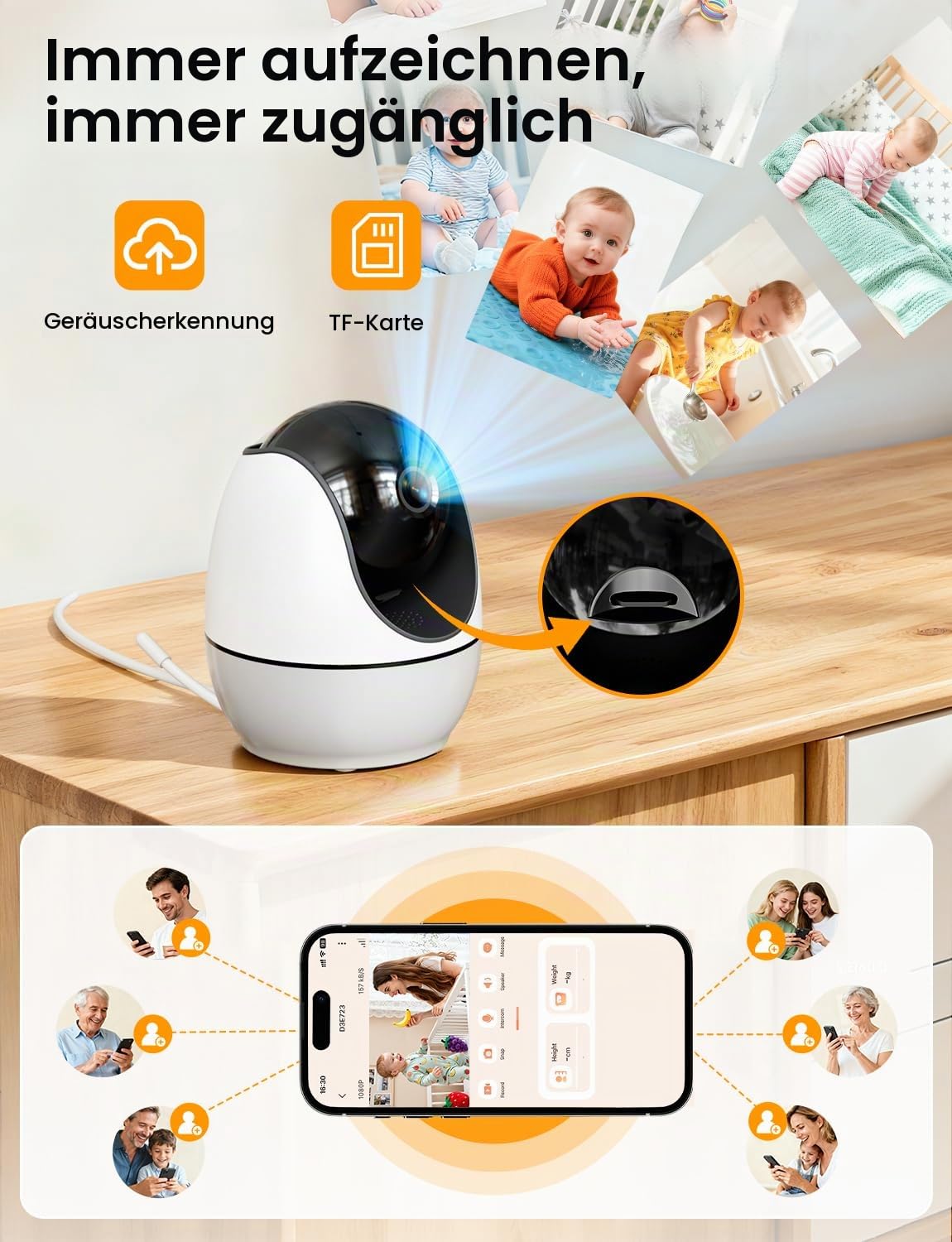 burnnove-babyphone-mit-kamera-und-app-4-3-zoll-wlan-nachtsicht image 4