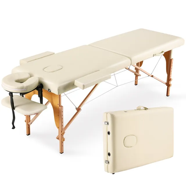 naipo-massageliege-holz-klappbar-massagebank-mit-tasche image 1