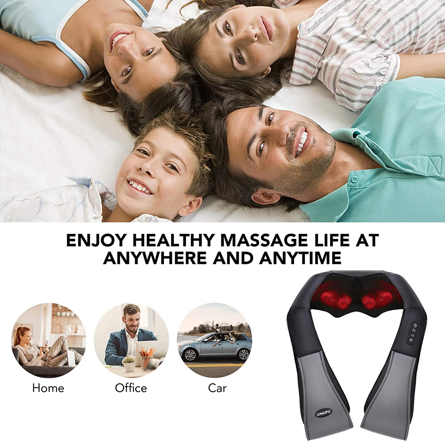 naipo-mgs-801-shiatsu-massagekissen-nacken-r-cken-mit-w-rme image 8