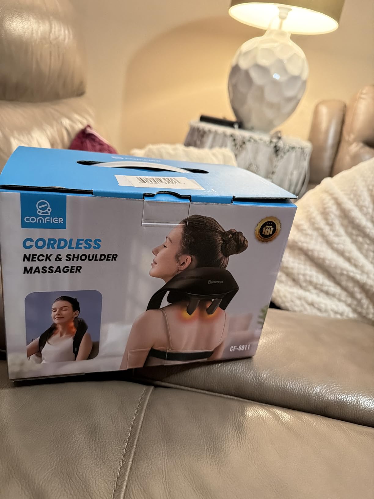 Tolle Massage mit Wärme