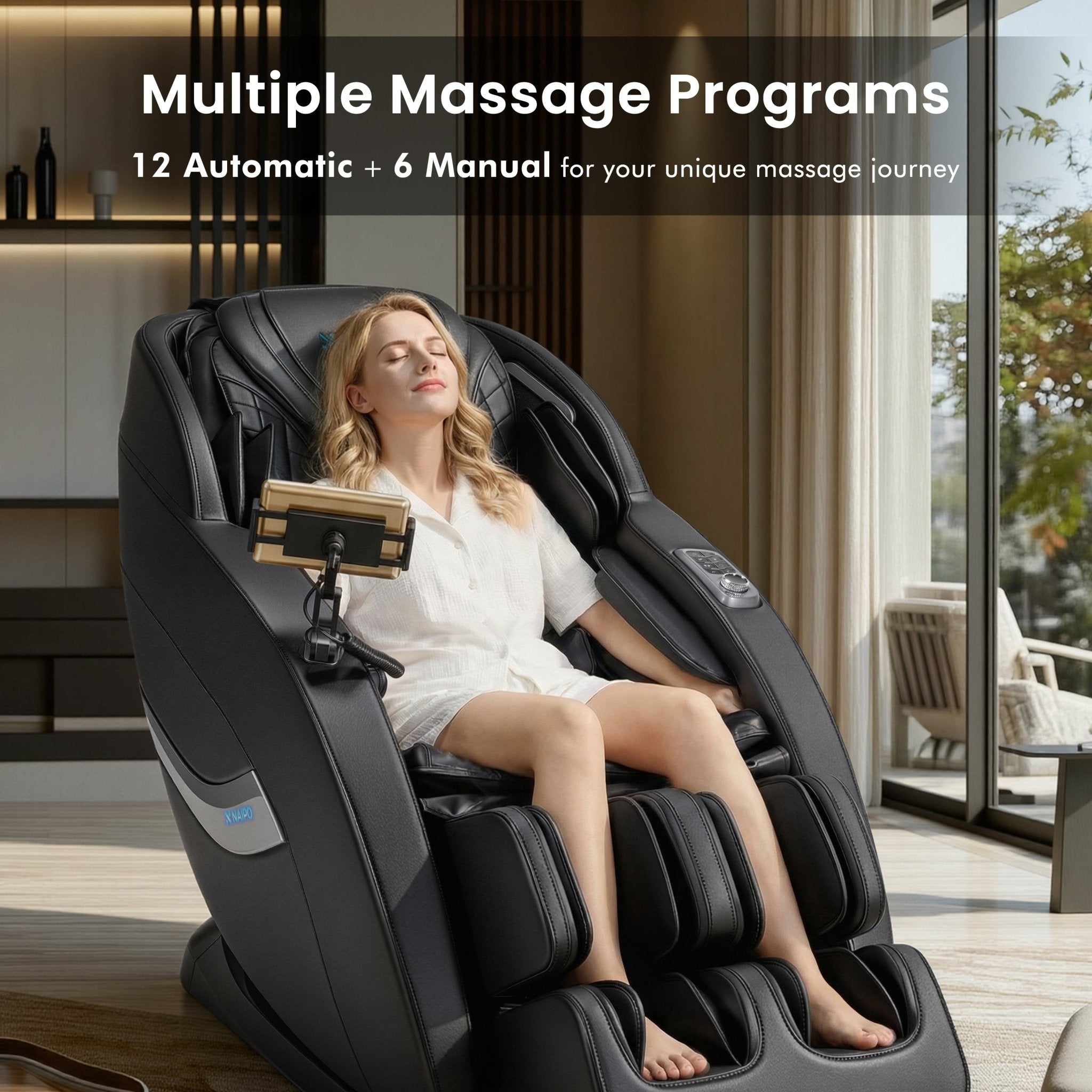 naipo-mgc-805-massagesessel-3d-zero-gravity-schwarz image 6
