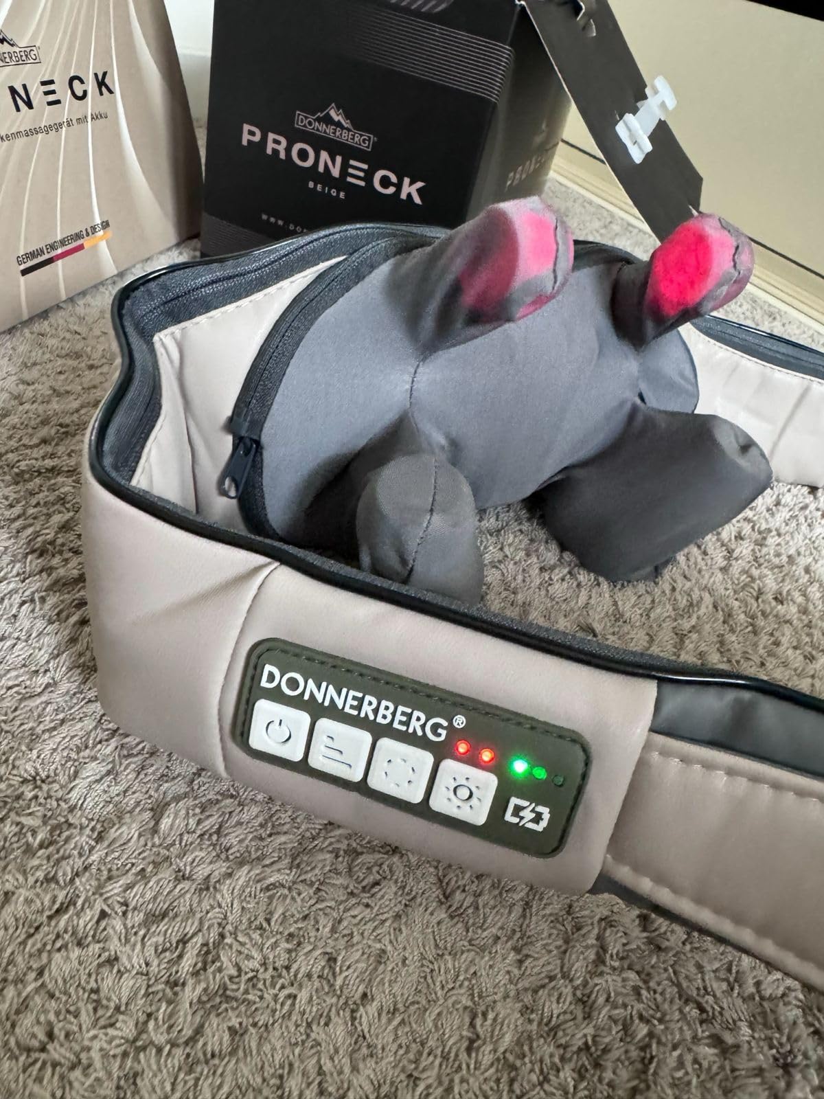 Endlich eine Massage, die fest genug ist