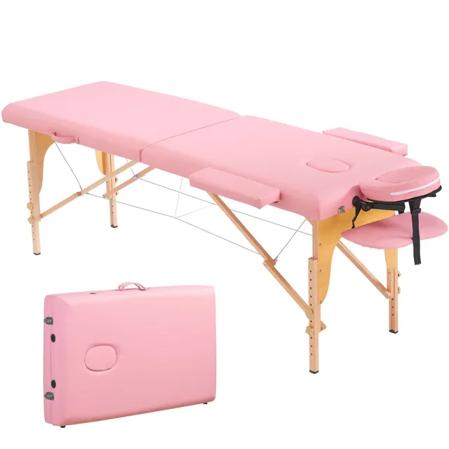 naipo-massageliege-holz-klappbar-pink-h-henverstellbar image 1