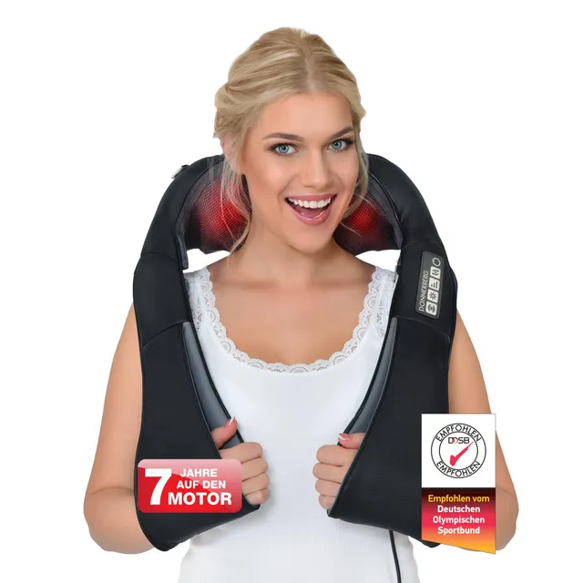 donnerberg-nackenmassageger-t-shiatsu-w-rme-nm089-schwarz image 1